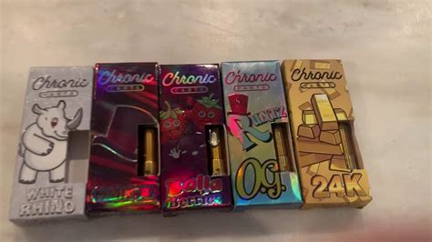 are chronic carts fake